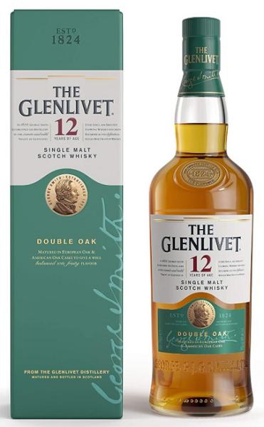 Glenlivet Single Malt Scotch Whisky Double Oak 40 % vol. 12-jährig